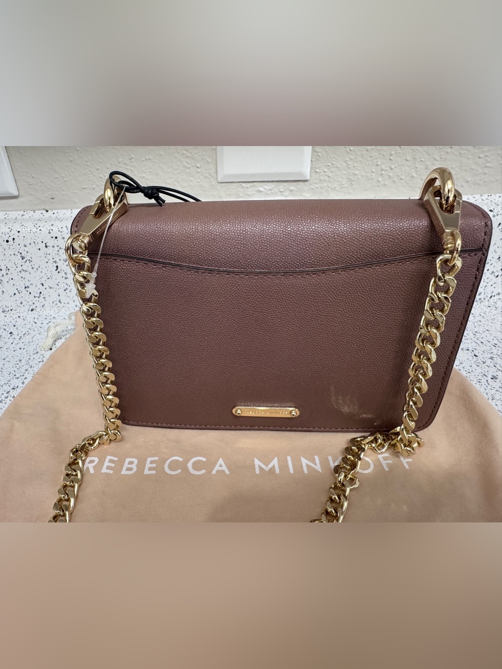 Rebecca Minkoff Jean Xbody Shoulder Bag Mink - Picture 9 of 16